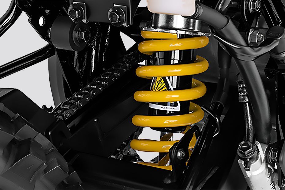 Rear Suspension View of WR155 R