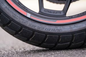 Rear Tyre View of X47 Crossover