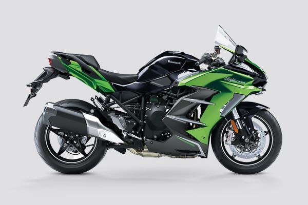 Right Side View of Ninja H2 SX