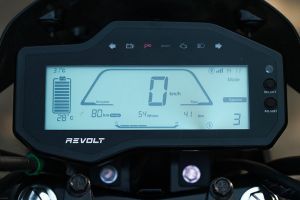 Speedometer of RV BlazeX