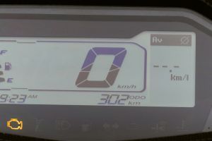 Speedometer of Xoom 160