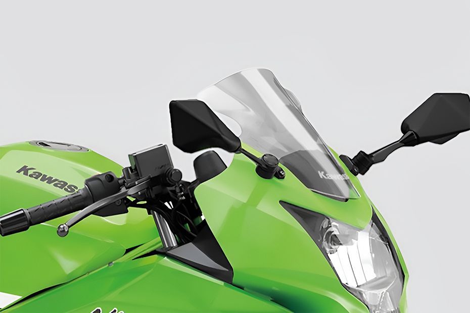 Windshield View of Ninja 125