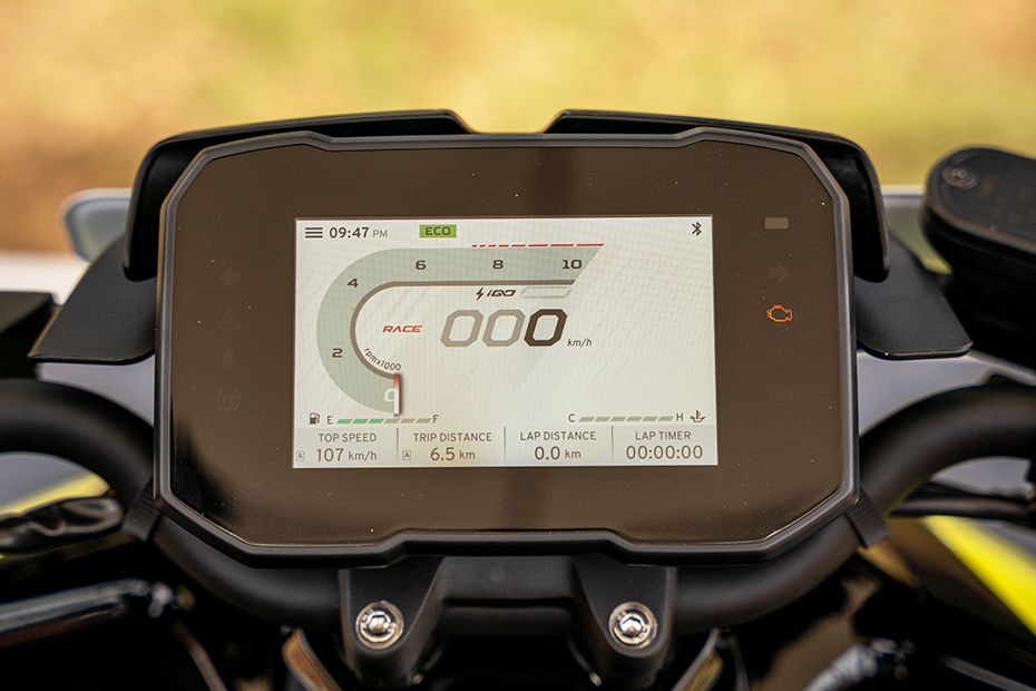 Console View of NTorq 150