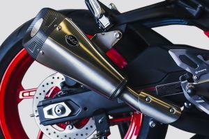 Exhaust View of 450SS