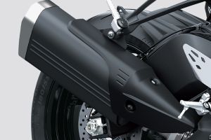 Exhaust View of Ninja ZX-6R