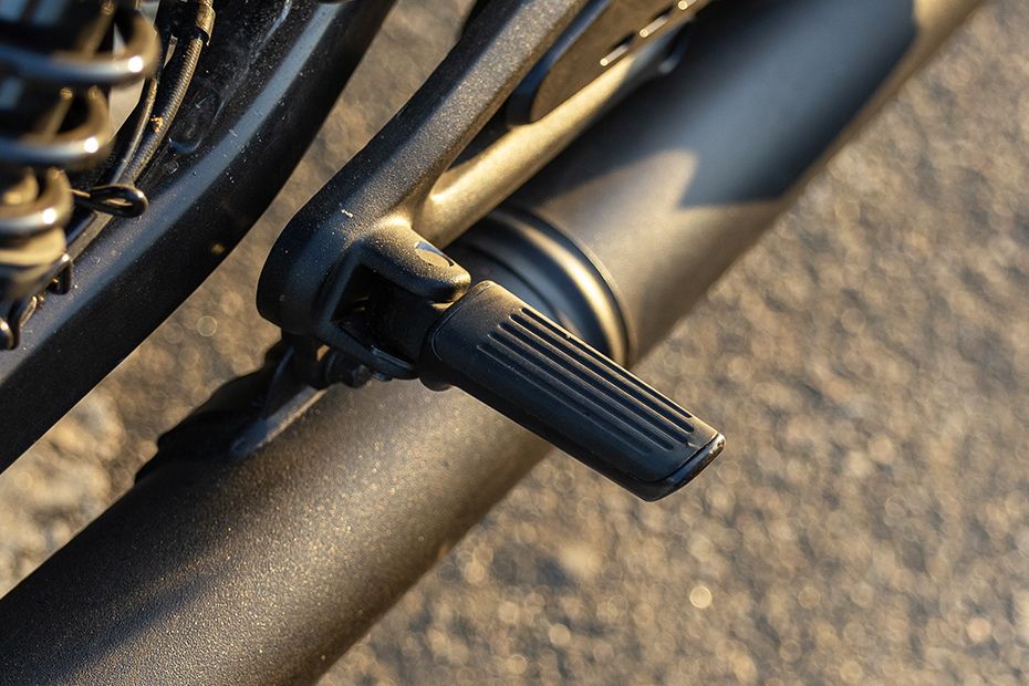 Foot Rest View of Roadster