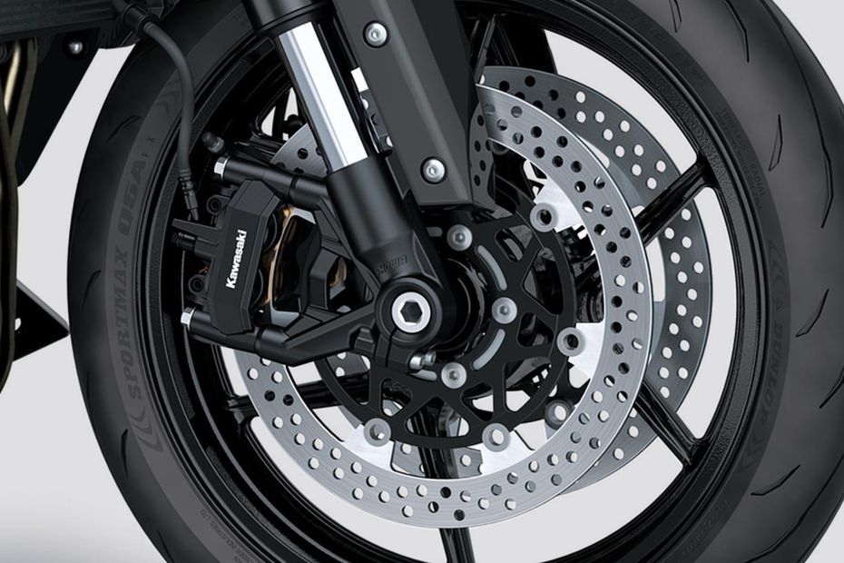 Front Brake View of Z1100