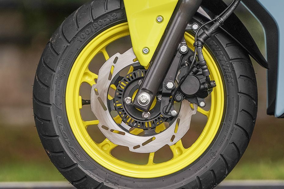 Front Brake View of NTorq 150