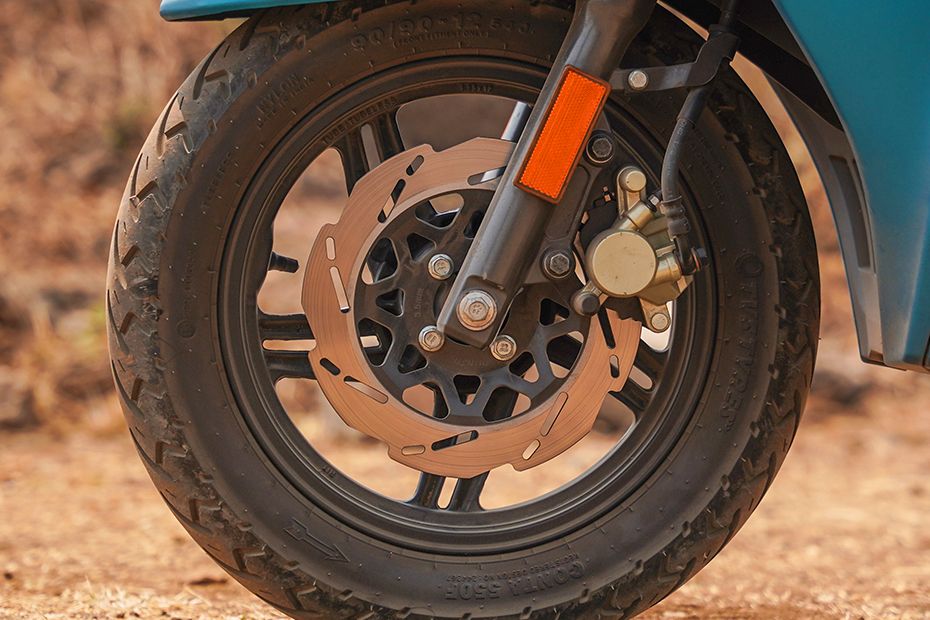 Front Brake View of Jupiter