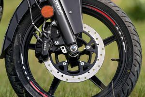 Front Brake View of Rorr EZ Sigma