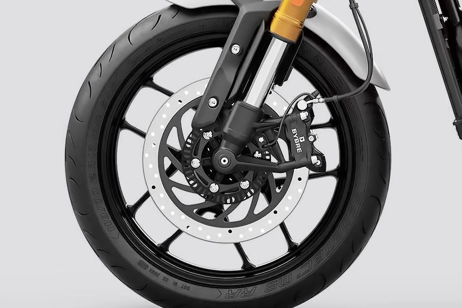 Front Brake View of Speed 400