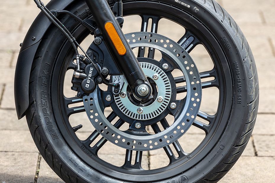 Front Brake View of Roadster