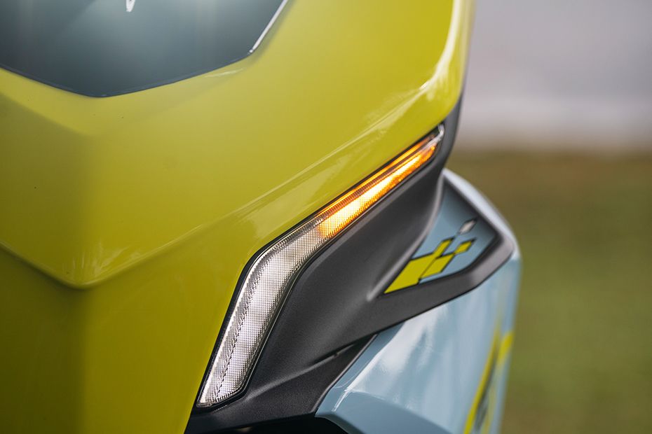 Front Indicator View of NTorq 150