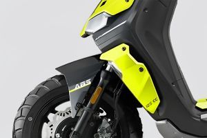 Front Mudguard & Suspension of Mobster 135