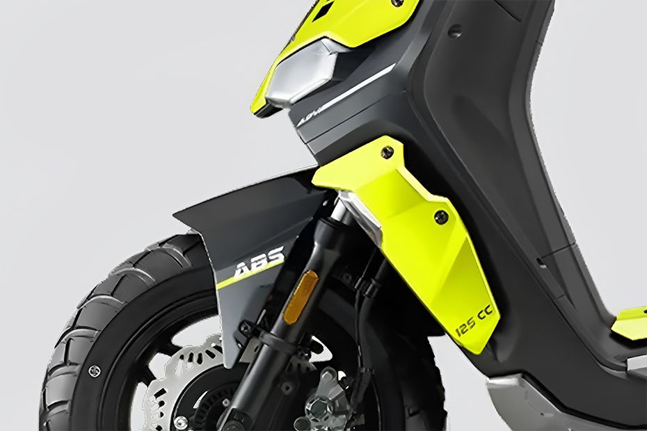Front Mudguard & Suspension of Mobster 135