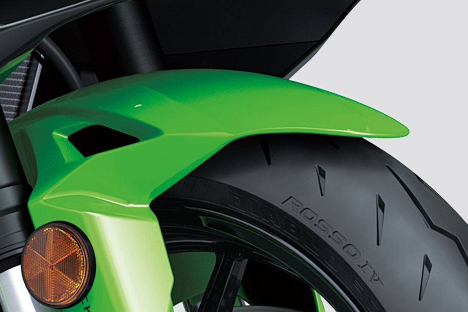 Front Mudguard & Suspension of Ninja ZX-6R