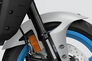 Front Mudguard & Suspension of MT-10