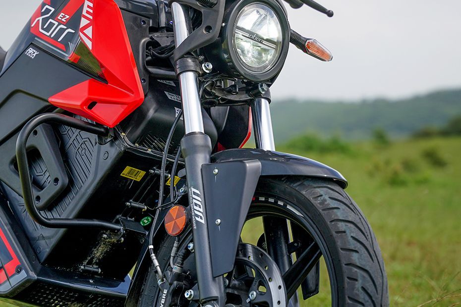Front Suspension View of Rorr EZ Sigma