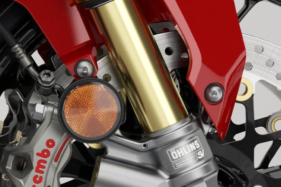 Front Suspension View of CBR1000RR-R SP