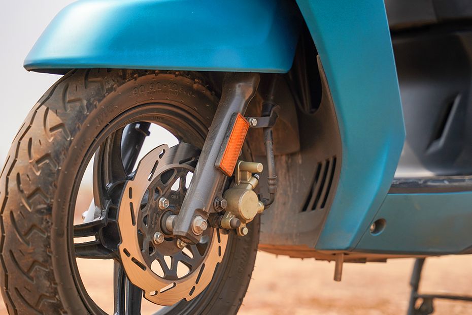 Front Suspension View of Jupiter