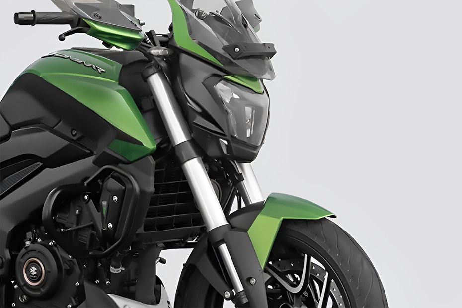 Front Suspension View of Dominar 400