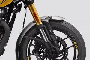 Front Suspension View of Speed 400