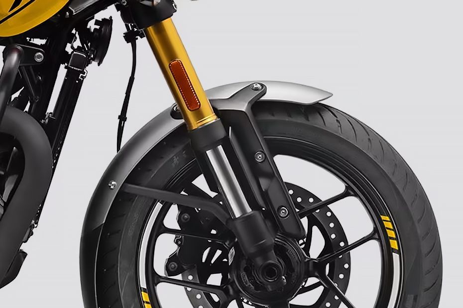 Front Suspension View of Speed 400