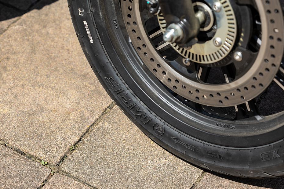 Front Suspension View of Roadster