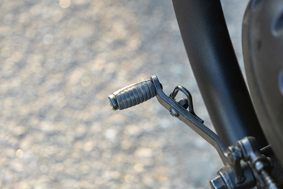 Gear Lever View of Roadster