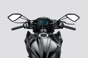Handle Bar View of Z1100