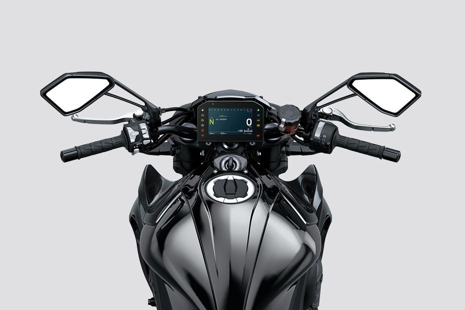 Handle Bar View of Z1100