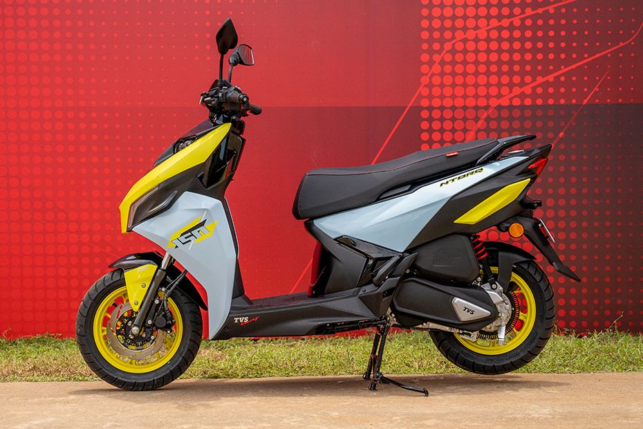 Left Side View of NTorq 150