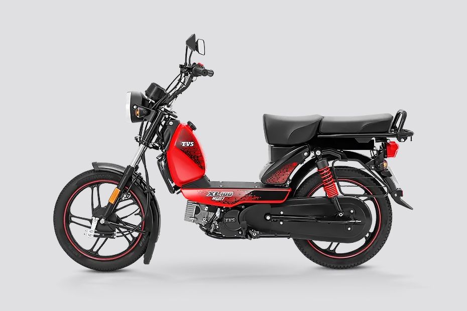 TVS XL100 Price, 65kmpl mileage, images, colours Reviews