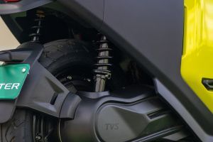 Rear Suspension View of Orbiter