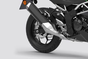 Rear Tyre View of Z125