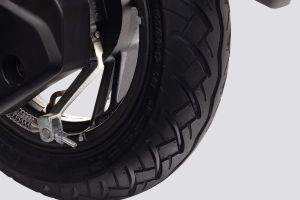 Rear Tyre View of VX2