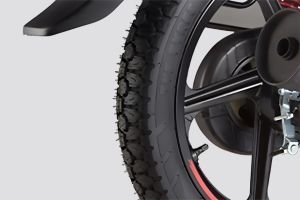 Rear Tyre View of Star City Plus