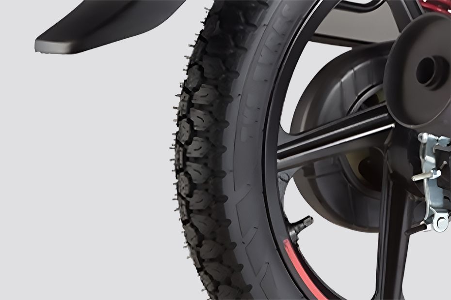 Rear Tyre View of Star City Plus