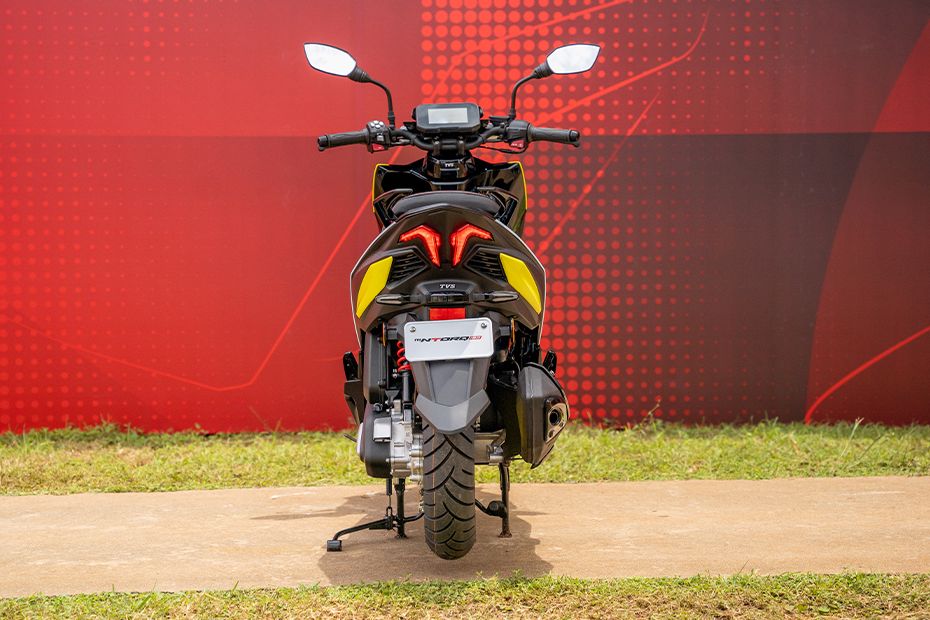 Rear View of NTorq 150