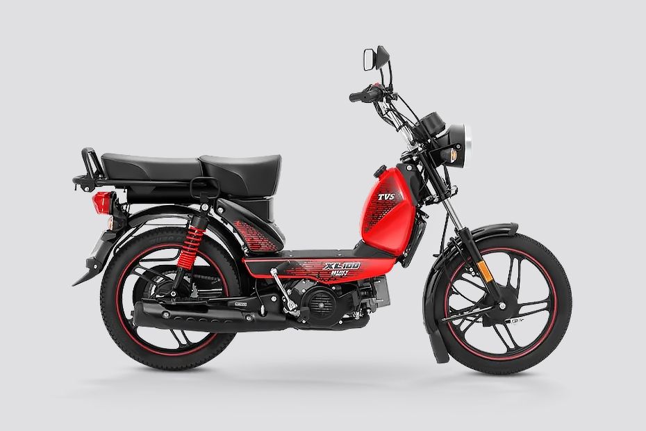 TVS XL100 Price, 65kmpl mileage, images, colours Reviews
