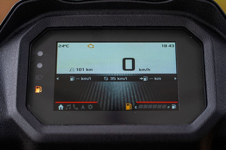 Speedometer of SR 175 hp.e