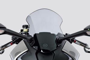 Windshield View of 450SS