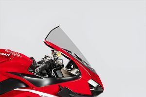 Windshield View of Superleggera V4