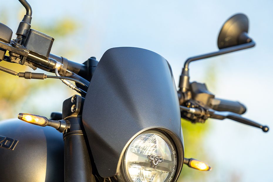 Windshield View of Roadster