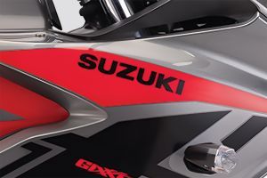 Brand Badge of Gixxer SF