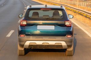Driving: Rear View Image of Kylaq