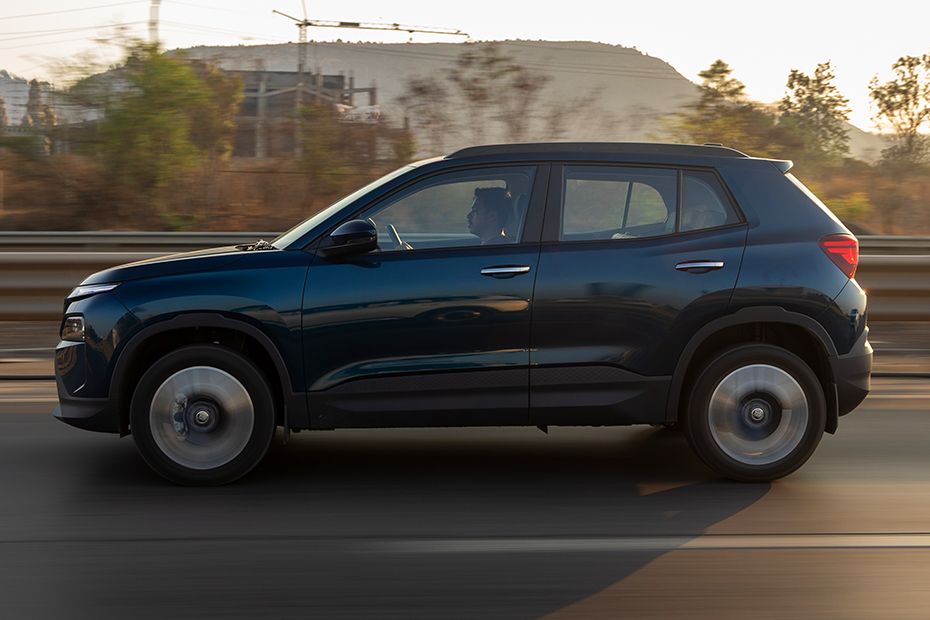 Driving: Side Profile (Left) View Image of Kylaq
