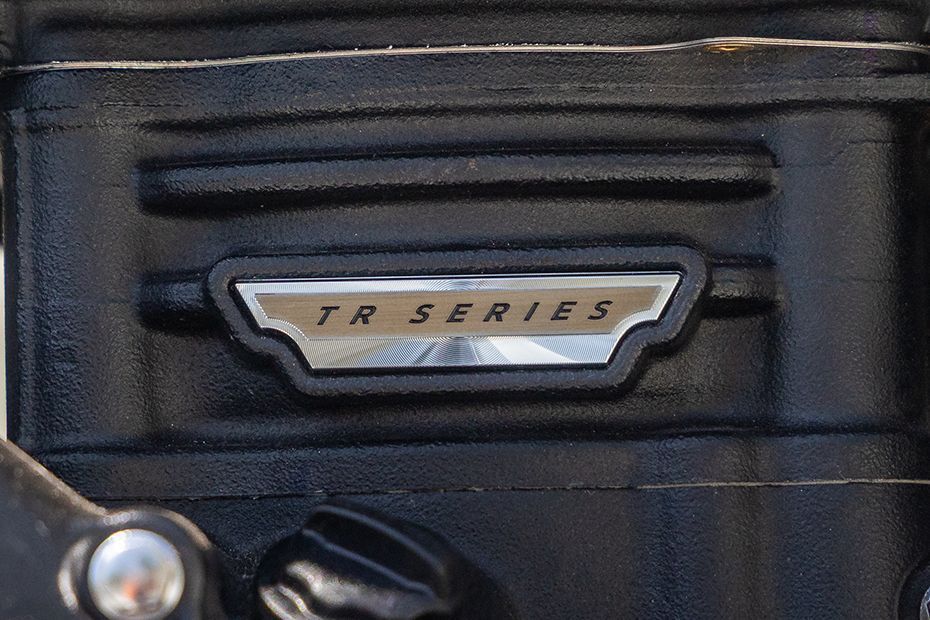 Engine Badge of Scrambler 400 X