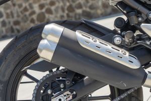 Exhaust (End Can) of Scrambler 400 X