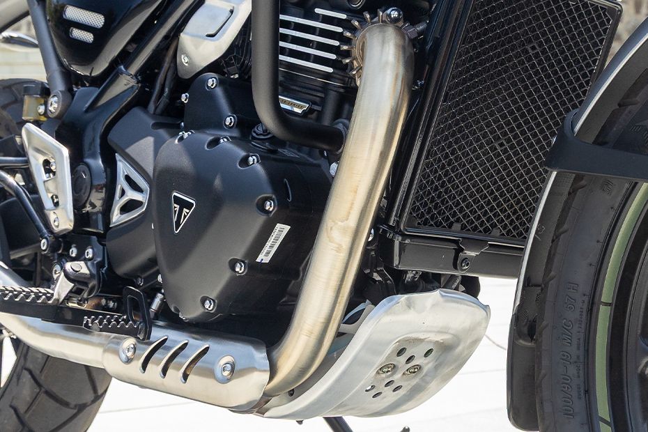 Exhaust (Header) of Scrambler 400 X